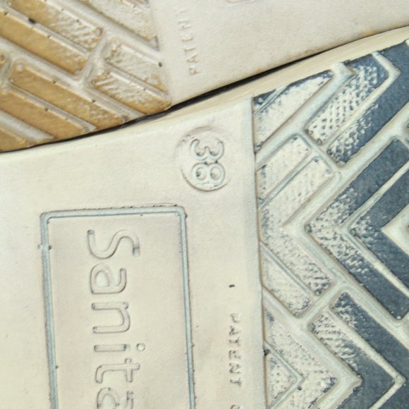 SANITA Danish Design Vegan Multicolor Floral Slip On Clogs Size 38 / 8 - Picture 8 of 9